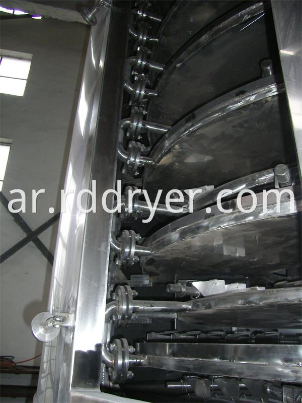 Continue Plate Dryer for Drying Calcium Carbonate Powder